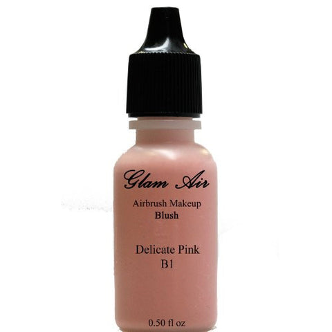 Large Bottle Glam Air Airbrush B1 Delicate Pink Blush Water-based Makeup - Sexy Sparkles Fashion Jewelry - 1