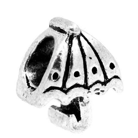 Umbrella Charm European Bead Compatible for Most European Snake Chain Bracelet - Sexy Sparkles Fashion Jewelry - 2