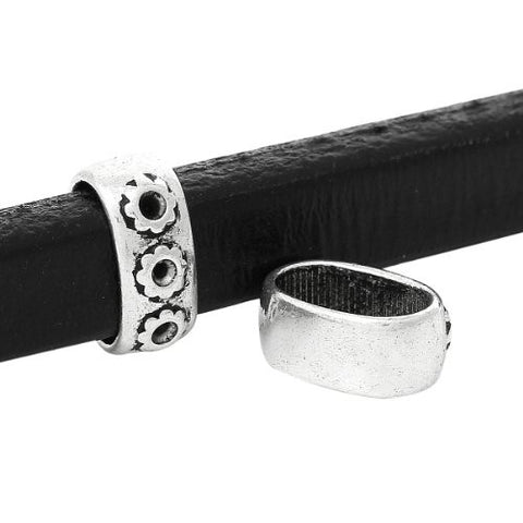 Charm Beads for Leather Bracelet/watch Bands or Wrist Bands (Flower Pattern) - Sexy Sparkles Fashion Jewelry - 3