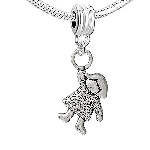 Little Girl Swinging European Charm European Bead Compatible for Most European Snake Chain Bracelet - Sexy Sparkles Fashion Jewelry