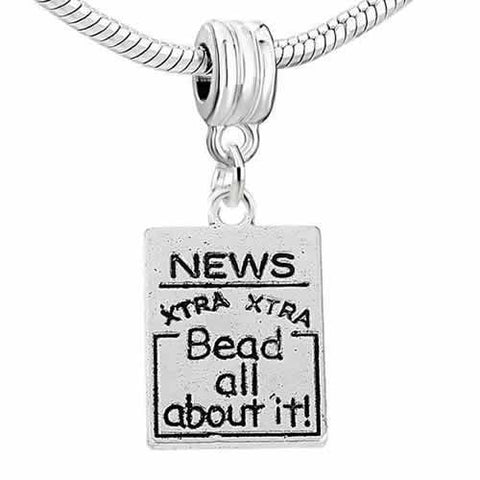 News Xtra Xtra Bead All About It Spacer Charm European Bead Compatible for Most European Snake Chain Bracelet - Sexy Sparkles Fashion Jewelry - 2