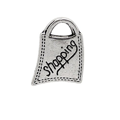 Shopping Bag Pendant for Necklace - Sexy Sparkles Fashion Jewelry - 1