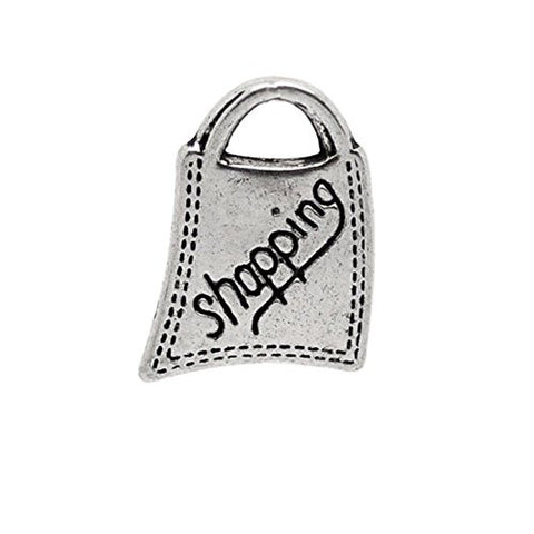 Shopping Bag Pendant for Necklace - Sexy Sparkles Fashion Jewelry - 1