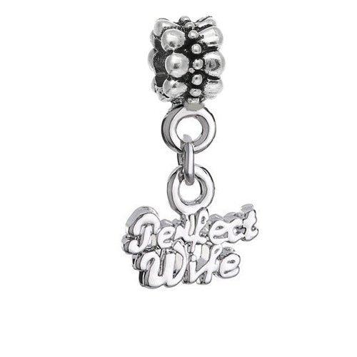 Perfect Wife Charm Bead - Sexy Sparkles Fashion Jewelry