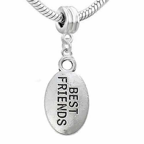 Best Friend European Bead Compatible for Most European Snake Chain Bracelet - Sexy Sparkles Fashion Jewelry - 2