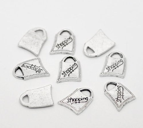 Shopping Bag Pendant for Necklace - Sexy Sparkles Fashion Jewelry - 2