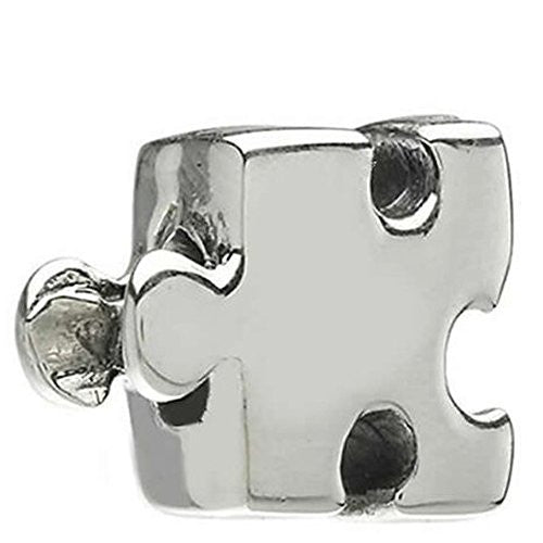 Autism Puzzle Piece Charm High For Snake Charm Bracelet