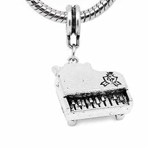 Piano European Bead Compatible for Most European Snake Chain Bracelet - Sexy Sparkles Fashion Jewelry - 1