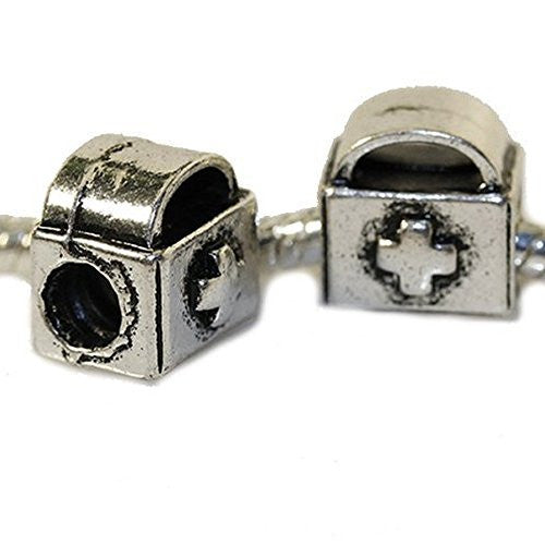 Nurse Bag Charm European Bead Compatible for Most European Snake Chain Bracelet - Sexy Sparkles Fashion Jewelry - 1