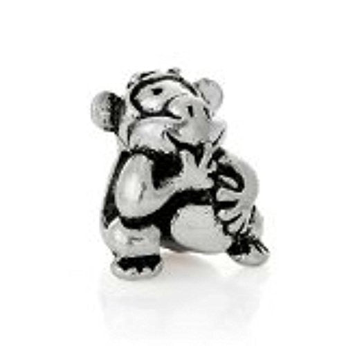 Fun Monkey Charm Bead for European Snake Chain Charm Bracelet - Sexy Sparkles Fashion Jewelry - 1