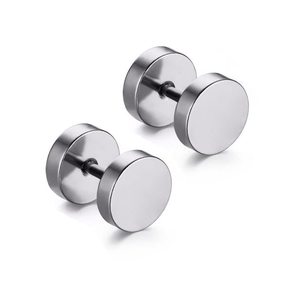 Sexy Sparkles Jewelry Stainless Steel Mens Womens Stud Earrings Ear Plugs Tunnel