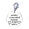 SEXY SPARKLES Memorial Charm for Your Lost Ones inch Always on my mind forever in my heart inch  Clip on lobster clasp
