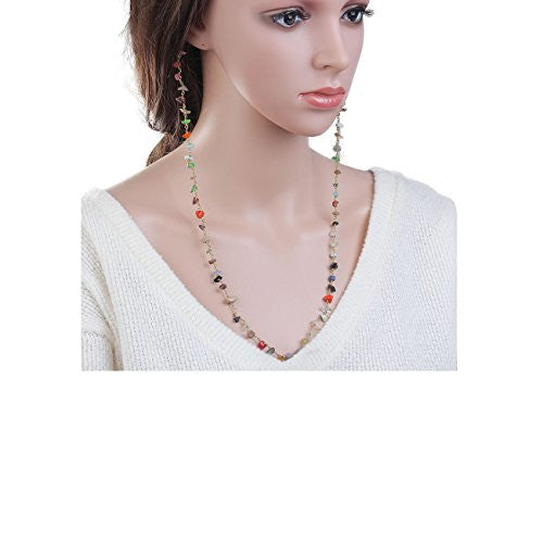 Sexy Sparkles 23inch  Inch long Chain Multicolor Earlace Fashion jewelry earrings for women