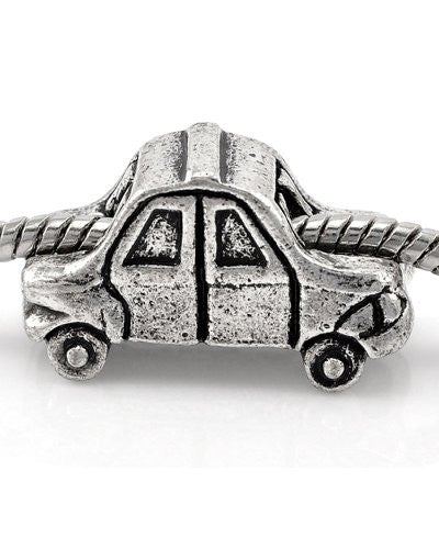 Car Charm Spacer European Bead Compatible for Most European Snake Chain Bracelet - Sexy Sparkles Fashion Jewelry
