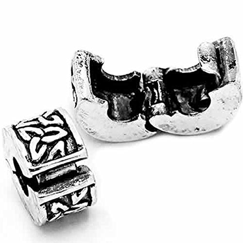 One Clip Lock Stoppers Irish Celtic Knot for Snake Chain Charm Bracelet - Sexy Sparkles Fashion Jewelry - 1