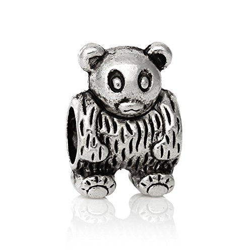 Cute Bear European Bead Compatible for Most European Snake Chain Charm Bracelet - Sexy Sparkles Fashion Jewelry - 1