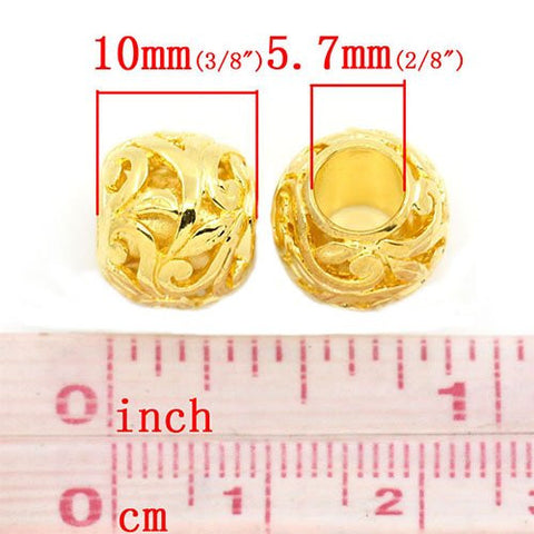 S Design Bead Spacer for Snake Chain Charm Bracelet - Sexy Sparkles Fashion Jewelry - 2