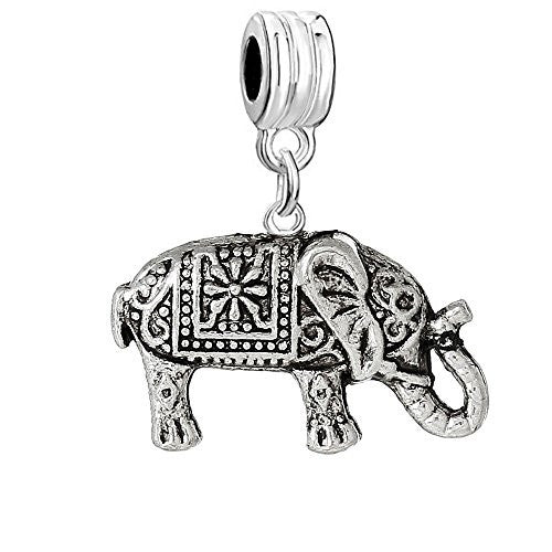 Beautiful Elephant Bead Compatible for Most European Snake Chain Bracelet - Sexy Sparkles Fashion Jewelry