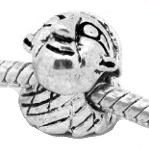 Indian Head Charm European Bead Compatible for Most European Snake Chain Bracelet - Sexy Sparkles Fashion Jewelry - 1
