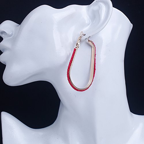 Sexy Sparkles Women's Beaded tassel earrings Long Fringe Lightweight Drop Earrings Dangle