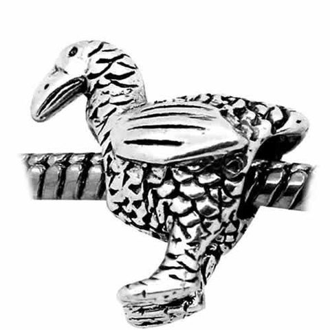 Thanksgiving Baby Turkey Bird Charm European Bead Compatible for Most European Snake Chain Bracelet - Sexy Sparkles Fashion Jewelry - 4