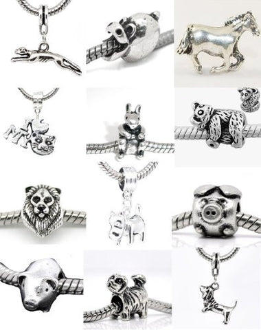 Elephant Carrying house Charm for European Snake Chain Charm Bracelets - Sexy Sparkles Fashion Jewelry - 2