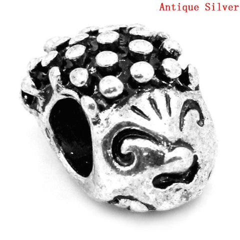 Hedgehog Charm European Bead Compatible for Most European Snake Chain Bracelet - Sexy Sparkles Fashion Jewelry - 2
