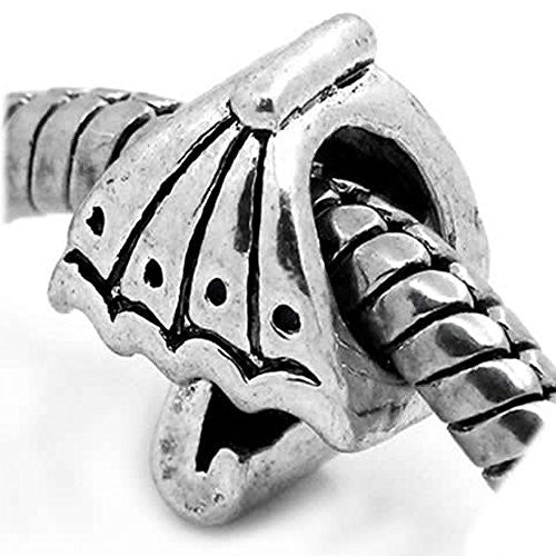 Umbrella Charm European Bead Compatible for Most European Snake Chain Bracelet - Sexy Sparkles Fashion Jewelry - 1