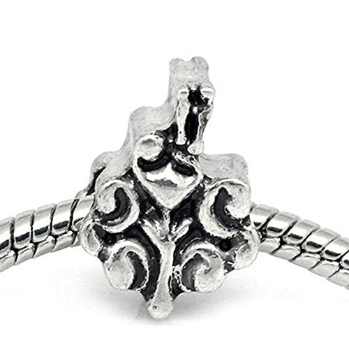 Tree Bead Spacer for Snake Chain Charm Bracelet - Sexy Sparkles Fashion Jewelry - 1
