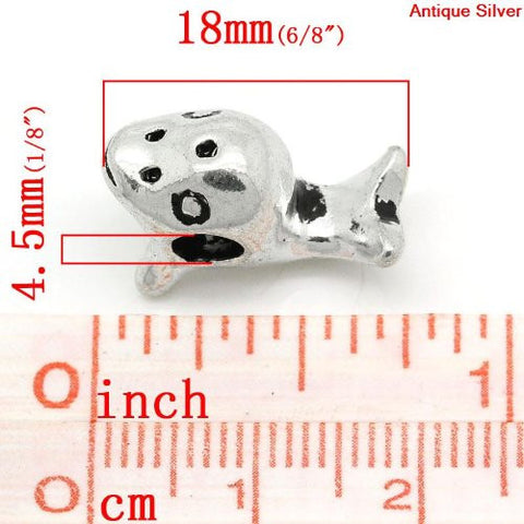 Dolphin Charm European Bead Compatible for Most European Snake Chain Bracelet - Sexy Sparkles Fashion Jewelry - 3