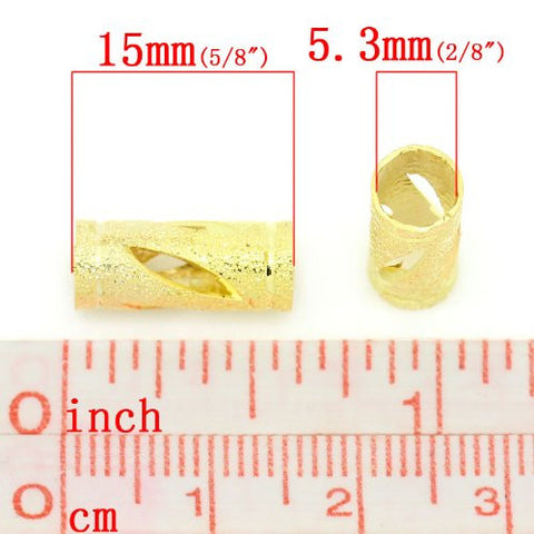 Column Charm Spacer European Bead Compatible for Most European Snake Chain Bracelets - Sexy Sparkles Fashion Jewelry - 3