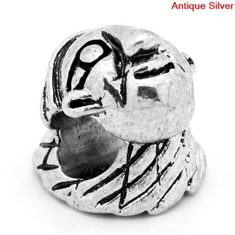 Indian Head Charm European Bead Compatible for Most European Snake Chain Bracelet - Sexy Sparkles Fashion Jewelry - 2