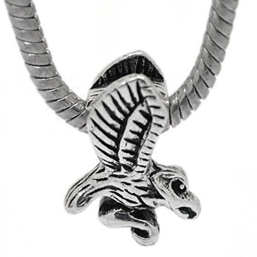 Flying Eagle Charm European Bead Compatible for Most European Snake Chain Bracelet - Sexy Sparkles Fashion Jewelry - 1