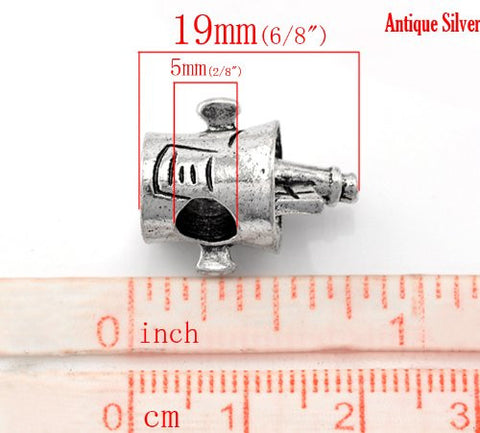 Wine and Cheese Bucket Charm Spacer European Bead Compatible for Most European Snake Chain Bracelet - Sexy Sparkles Fashion Jewelry - 3