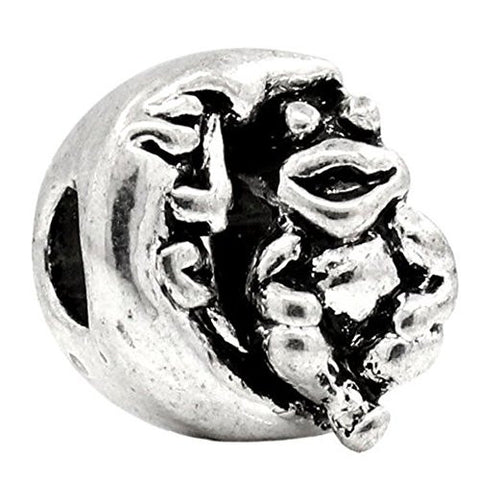Frog on Moon European Bead Compatible for Most European Snake Chain Bracelet - Sexy Sparkles Fashion Jewelry - 1