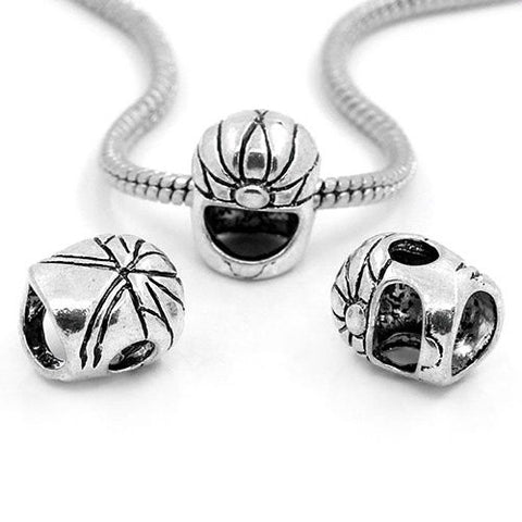 Helmet Spacer European Bead Compatible for Most European Snake Chain Bracelet - Sexy Sparkles Fashion Jewelry - 3