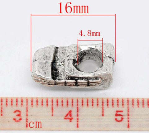Guitar Charm Spacer European Bead Compatible for Most European Snake Chain Bracelet - Sexy Sparkles Fashion Jewelry - 3