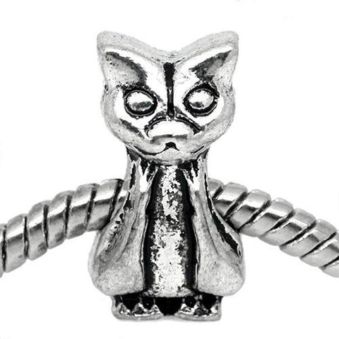 Siamese Cat European Bead Compatible for Most European Snake Chain Bracelet - Sexy Sparkles Fashion Jewelry - 4
