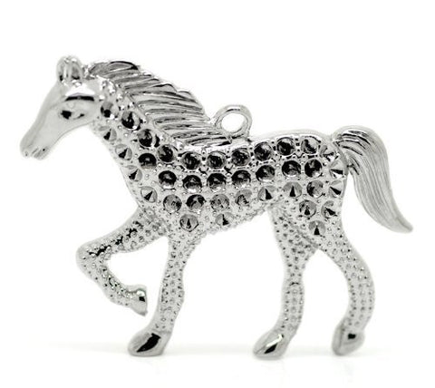 Horse Animal Charm Pendant for Necklace - Sexy Sparkles Fashion Jewelry - 4