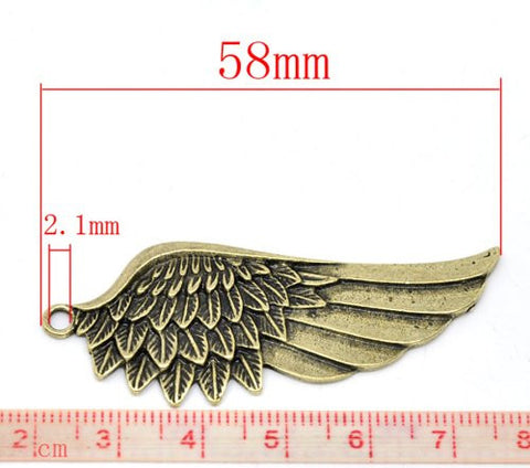 Angel Wing Pendant for Necklace - Sexy Sparkles Fashion Jewelry - 3