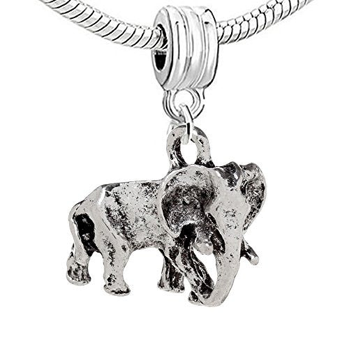 3d Walking Elephant Charm Bead for European Snake Chain Charm Bracelet - Sexy Sparkles Fashion Jewelry