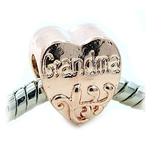 Grandma Charm European Bead Compatible for Most European Snake Chain Bracelet - Sexy Sparkles Fashion Jewelry - 1