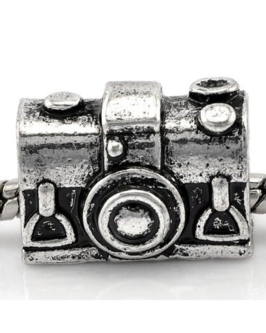 Old Fashion Camera Charm Spacer European Bead Compatible for Most European Snake Chain Bracelet - Sexy Sparkles Fashion Jewelry - 1
