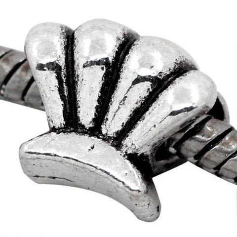 Sea Shell Bead European Bead Compatible for Most European Snake Chain Charm Bracelet - Sexy Sparkles Fashion Jewelry - 2
