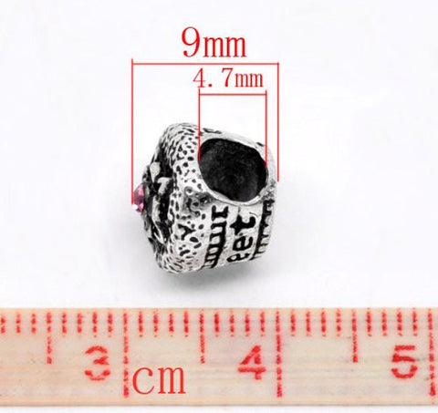 Sweet 16 Cup Cake European Bead Compatible for Most European Snake Chain Bracelet - Sexy Sparkles Fashion Jewelry - 3