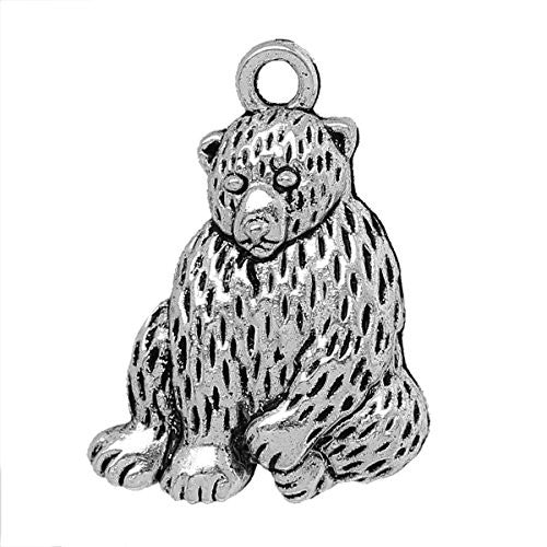 Bear Pendant for Necklace - Sexy Sparkles Fashion Jewelry - 1