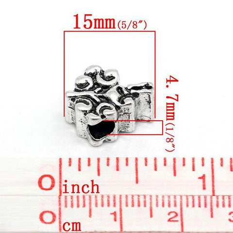 Tree Bead Spacer for Snake Chain Charm Bracelet - Sexy Sparkles Fashion Jewelry - 2