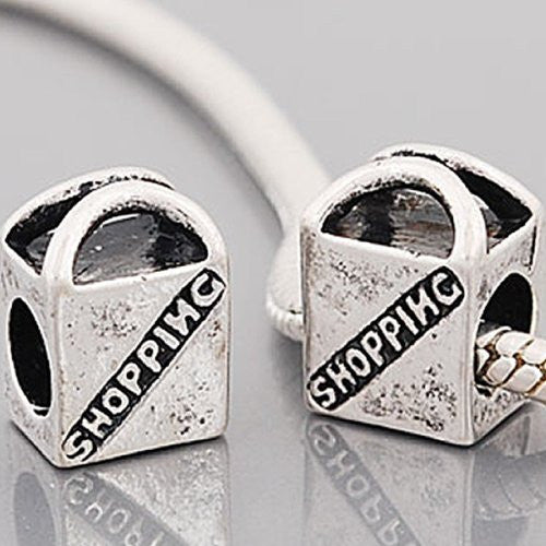 Shopping Bead Charm Spacer For Snake Chain Charm Bracelet - Sexy Sparkles Fashion Jewelry