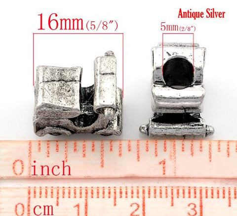 Motorcycle Scooter Charm European Bead Compatible for Most European Snake Chain Bracelet - Sexy Sparkles Fashion Jewelry - 3