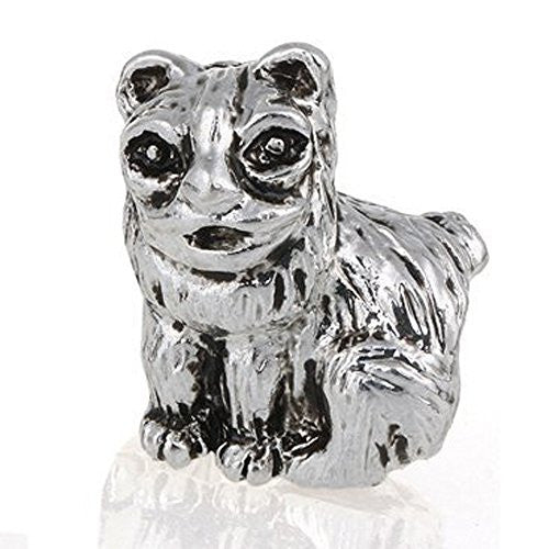 Cat Charm European Bead Compatible for Most European Snake Chain Bracelet - Sexy Sparkles Fashion Jewelry - 1